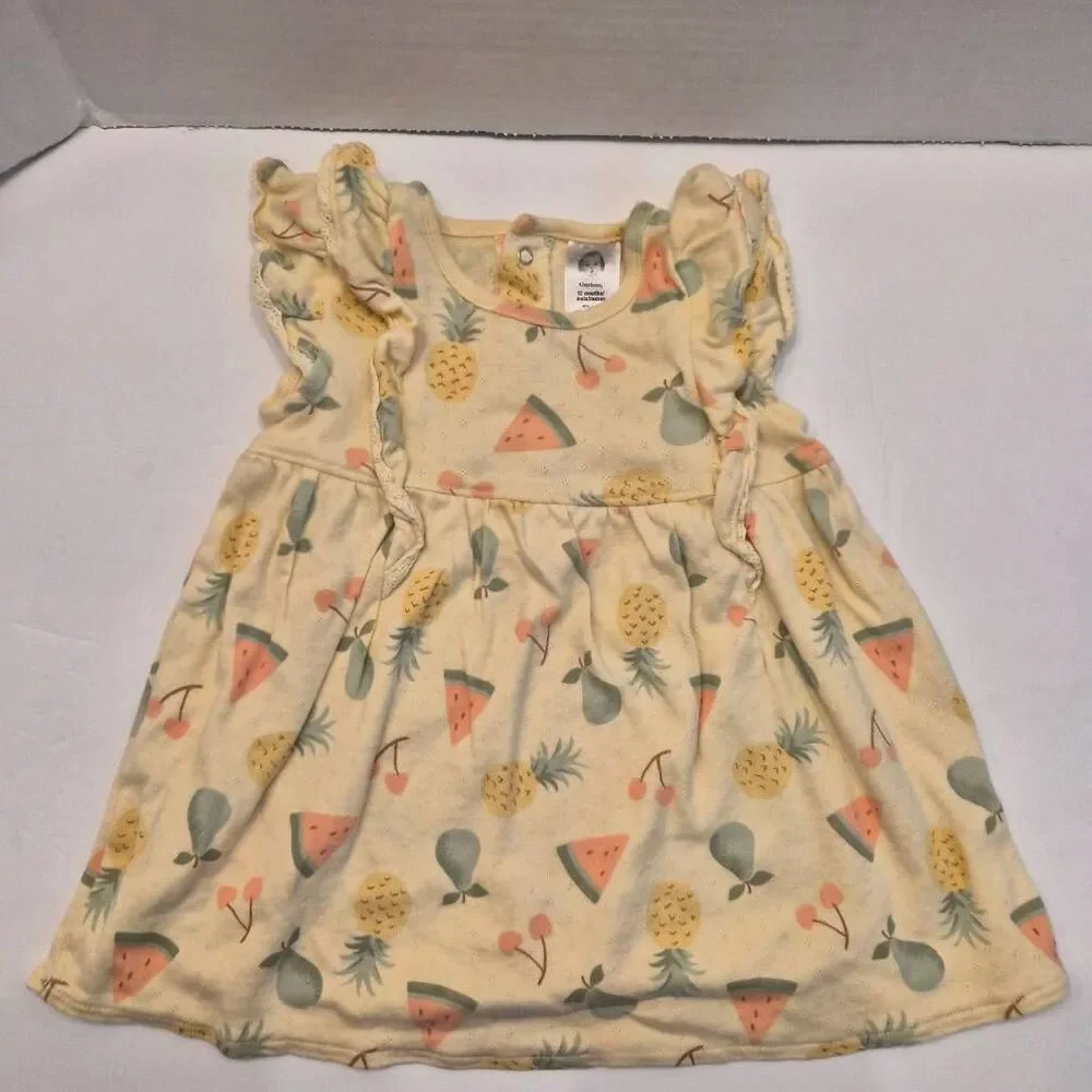 6 Fruit & Flower Summer Dresses Girls12 Months Carter's, Cat & Jack,  Gerbers